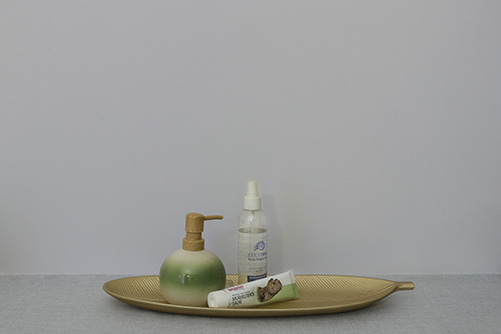 blatt mit produkte